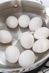 Hard boiled eggs