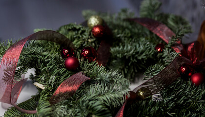 Handmade Christmas wreath