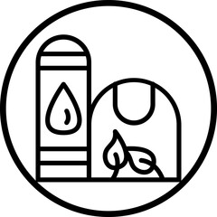 Biogas Icon Style