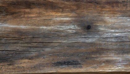 Fototapeta premium Natural Knots and Grains on Rustic Wooden Plank - Closeup