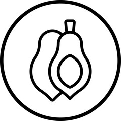 Papaya Icon Style