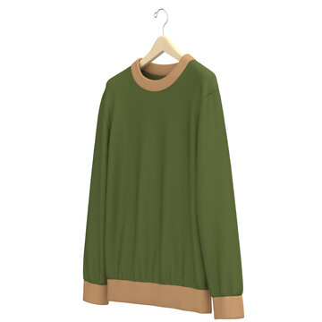 Sweatshirt in hanger