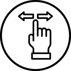 Gesture Control Icon Style