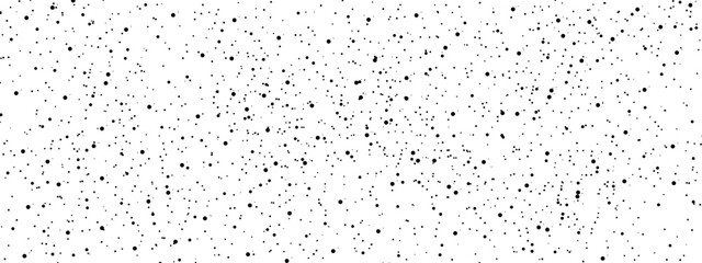 Abstract black dotted grainy, gritty texture background