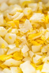 Pressure Cooker Pot No-Peel Hard Boiled Eggs