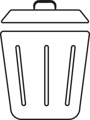 Recycle bin icon. Trash Can icon vector illustration