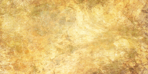 Vintage old stone texture. Abstract aged painting background for cover design, poster, flyer, cards, poster. Natural marble. Dirty old surface. Painted gold backdrop.	