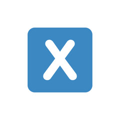 Obraz premium Letter X