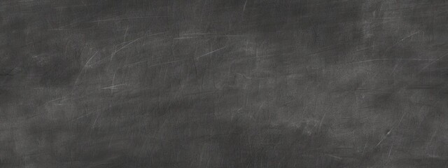 Seamless empty rubbed out chalkboard background texture. Dirty smudged, erased chalk, blank blackboard with copy space. Restaurant menu display ,back to school education - obrazy, fototapety, plakaty