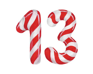 Christmas Advent Calendar number 13 Cangy Cane