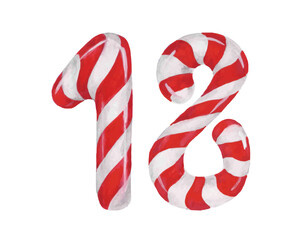 Christmas Advent Calendar number 18 Cangy Cane