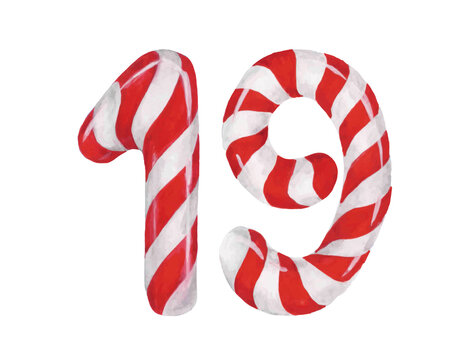 Christmas Advent Calendar number 19 Cangy Cane
