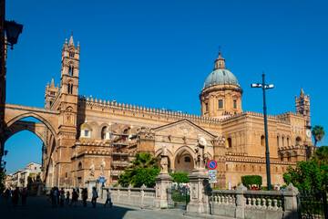 Fototapeta na wymiar Catedral de Palermo, Italia
