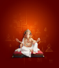 Lord Ganesha, is one of the best-known and most worshiped god in the Hindu religion lord Ganesha of...