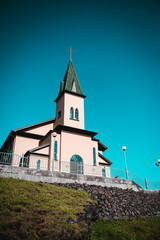 Fototapeta premium Eglise à Reykjavik