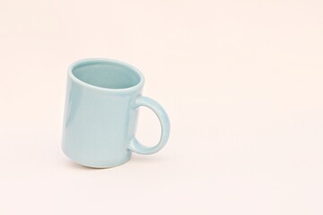 Beautiful empty glass isolated on white background. With clipping path.