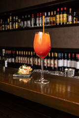 cocktail in bar