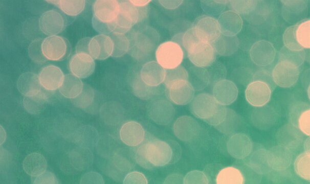 Green bokeh background, Suitable for Ads, Posters, Banners, holiday background, christmas banners, and various graphic design works