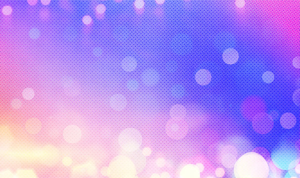 Blue, pink bokeh background, Suitable for Ads, Posters, Banners, holiday background, christmas banners, and various graphic design works