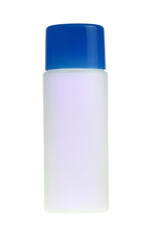 Bottles for cosmetic products.