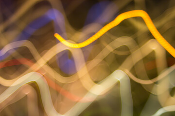 Abstract motion blur