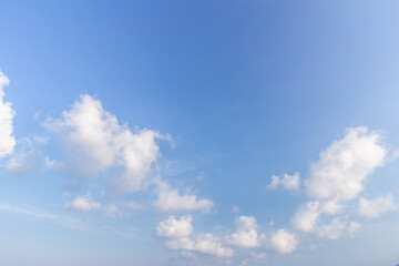 blue sky with cloud