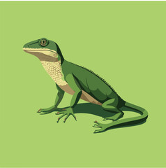Lézard fictif créé par ia générative