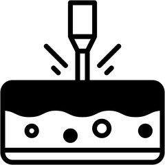 Vector Icon Laser, Treatment, Dermatology, Beauty, Epidermis, Skincare