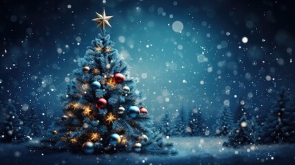 Happy New Year and Christmas Greeting Cards