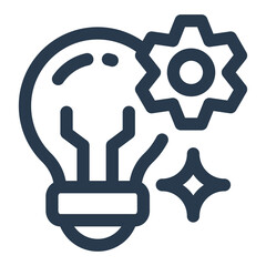 Innovative Ideas and Solutions Icon