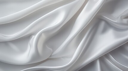 Fabric texture in white