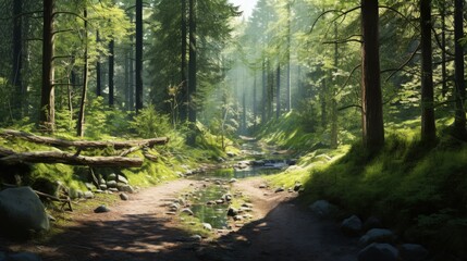 Obraz premium Forest composition