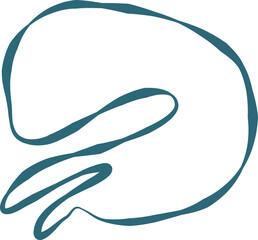 Fluid graphic line element design vector background