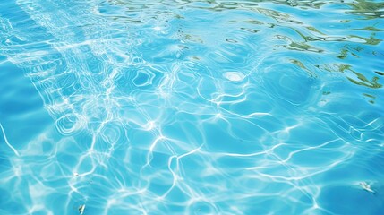 Obraz premium Gorgeous vivid pool water