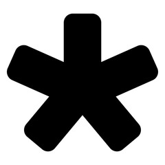 Obraz premium asterisk