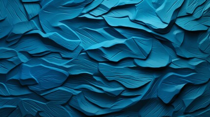 background blue cardboard texture ai generated