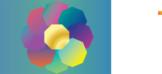 Free vector colorful background polygonal