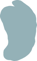 Fluid graphic shape element design vector background