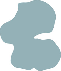 Fluid graphic shape element design vector background