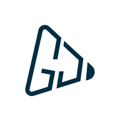 GJ letter logo design.GJ creative initial GJ letter logo design. GJ creative initials letter logo concept.
