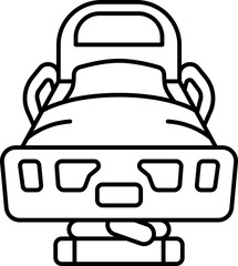 Obraz premium hospital icon