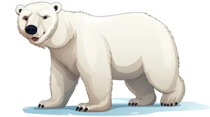Foto op Canvas Big polar bear © ArtBox