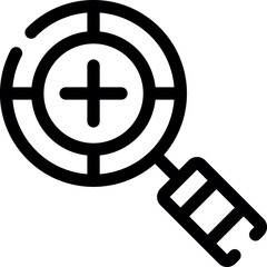 Fototapeta premium Zoom Icon