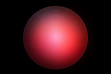 A grainy circle with a warm energy depicted through red, pink, and grey gradient. Generative AI