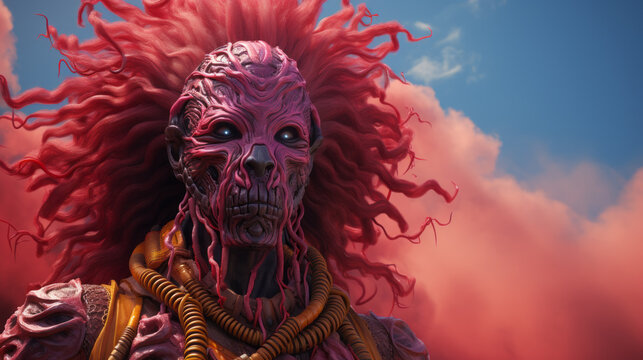 Alien creature in Proxima Centauri.