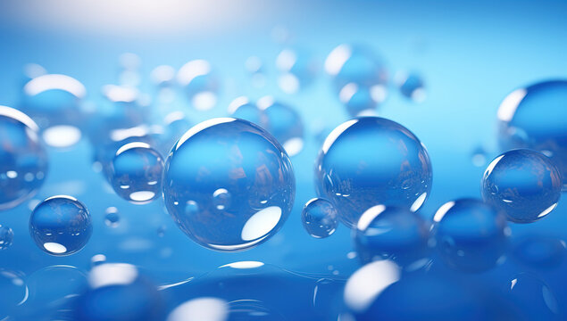 abstract background with bubbles	
