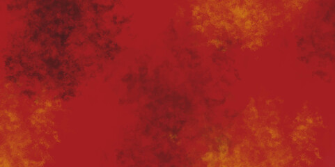 Red and yellow abstract background. flames seen from above on a black background white wall with blood splatter for halloween background