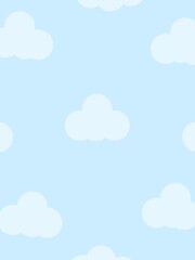 blue sky with clouds background 