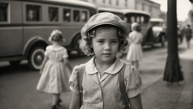 Old pictures of what children looked like in the fifties and sixties