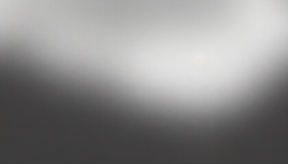 Gray white black blurred abstract gradient background grainy noise texture glowing light large banner